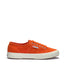 Superga 2750 Cotu Classic Sneakers - Orange Avorio. Side view.