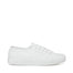 Superga 2750 Cotu Classic Sneakers - Total White. Side view.