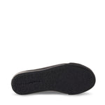 Superga 2790 Nappa Sneakers - Total Black Bristol. Bottom view.