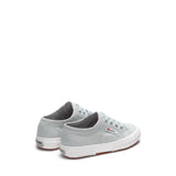 Superga 2750 Kids Jcot Classic Sneakers - Grey Lilla Avorio. Back view