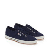 Superga 2950 Cotu Sneakers - Blue. Front view.