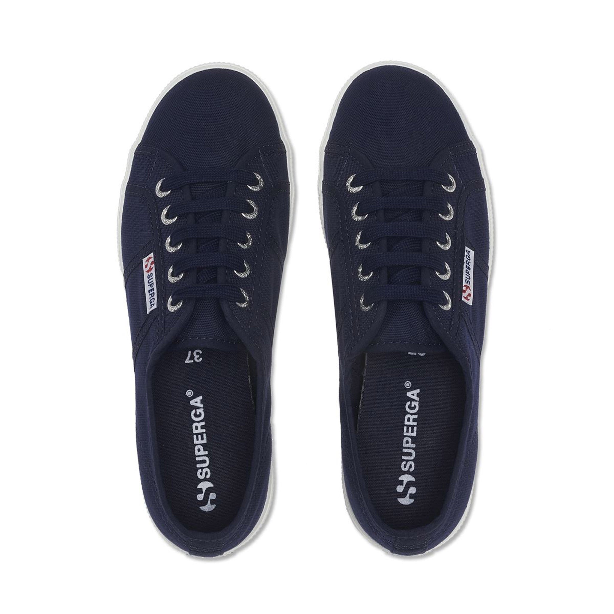 Superga 2950 Cotu Sneakers - Blue. Top view.