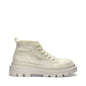 Superga 3052 Alpina Apex Mid Boots - Total Beige Natural. Side view.