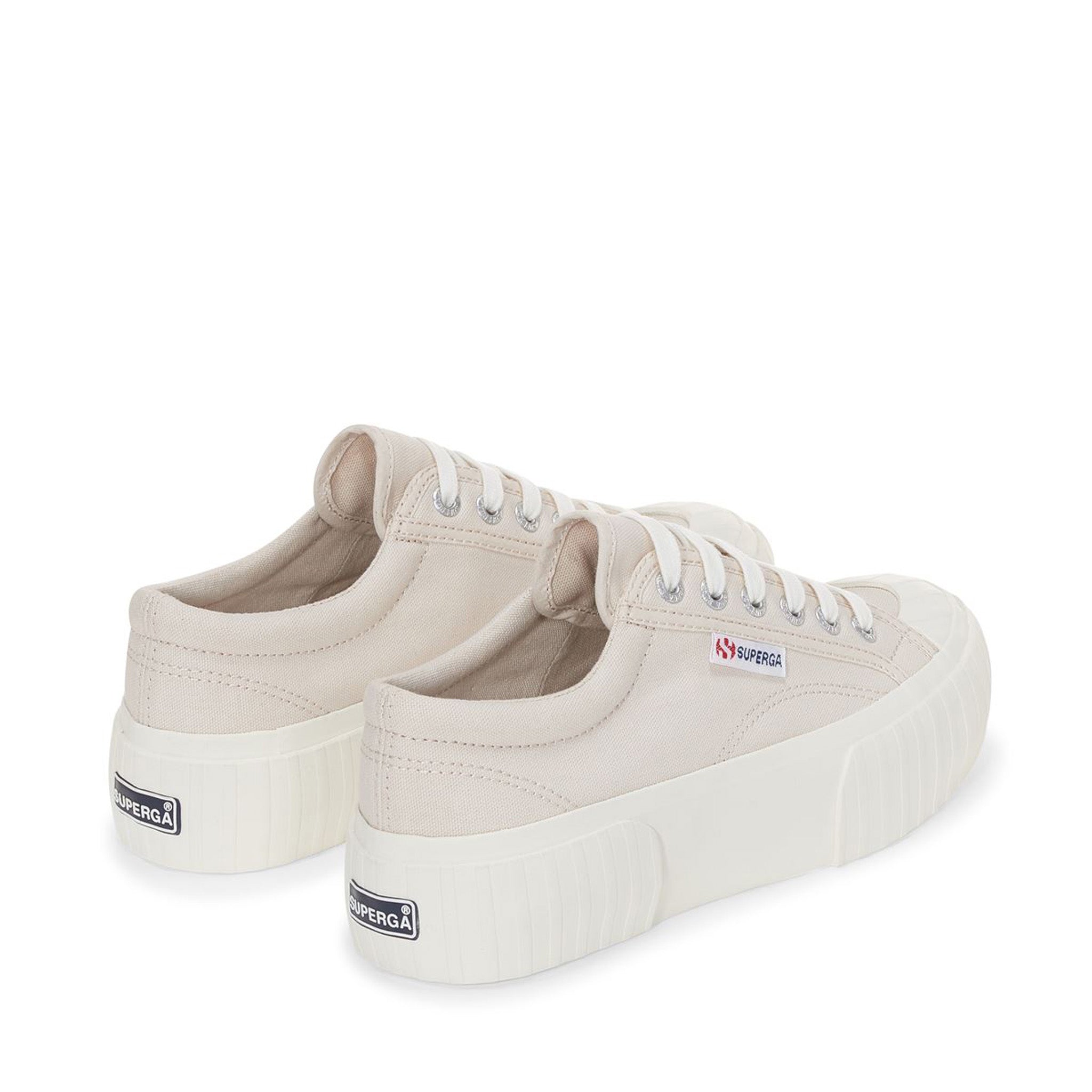 Beige platform sneakers on sale