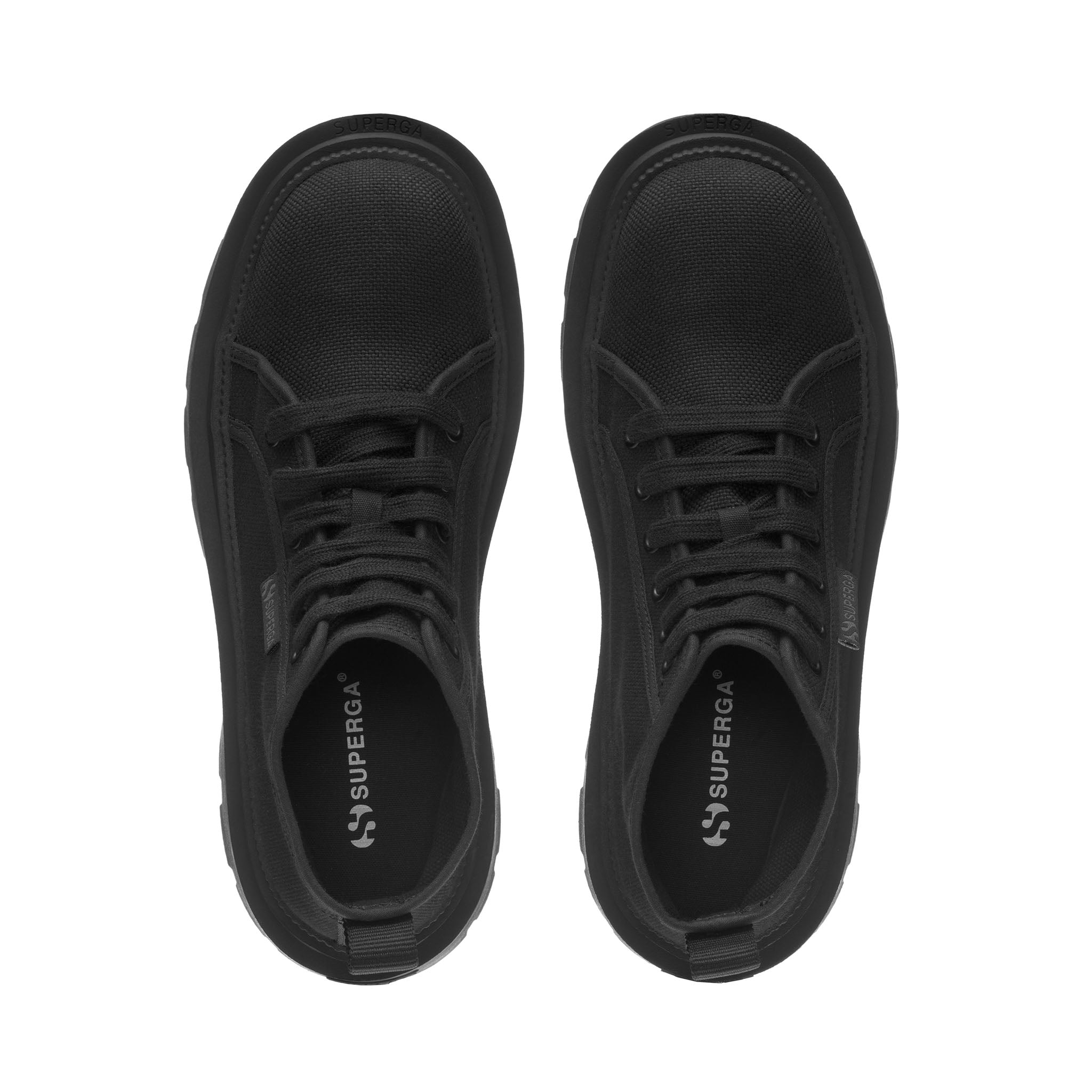 3052 Alpina Apex Mid Sneakers - Total Black