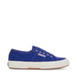 Superga 2750 Cotu Classic Sneakers - Blue Spectrum Avorio. Side view.