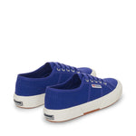 Superga 2750 Cotu Classic Sneakers - Blue Spectrum Avorio. Back view.