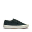 Superga 2750 Og Sneakers - Green Dk Forest Avorio. Side view.