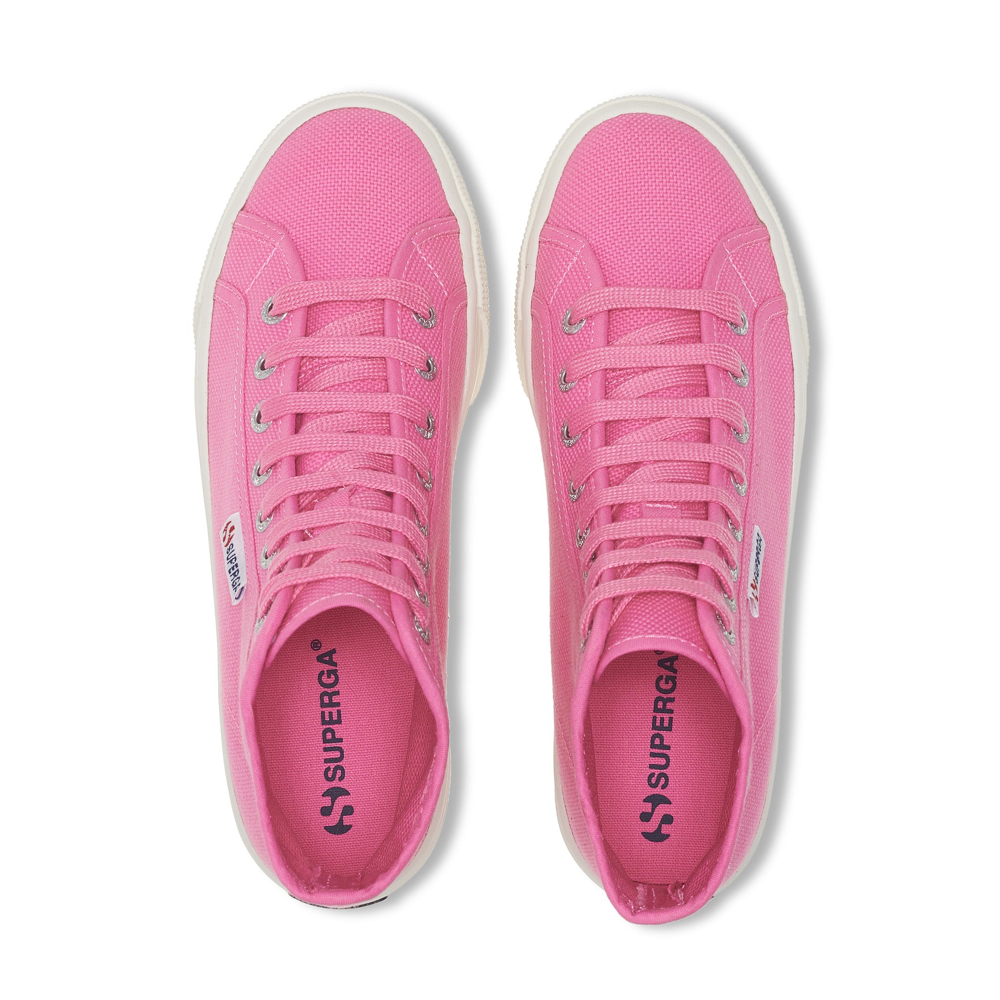 2708 High Top Sneakers - Pink Fuchsia Avorio