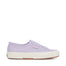 Superga 2750 Cotu Classic Sneakers - Violet Lilla Avorio. Side view.