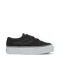 Superga 3041 Revolley Colorblock Platform Sneakers - Black Bristol Black Off White. Side view.