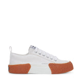 Superga 2660 Stripe Big Bumpers Sneakers - White Gum. Side view.