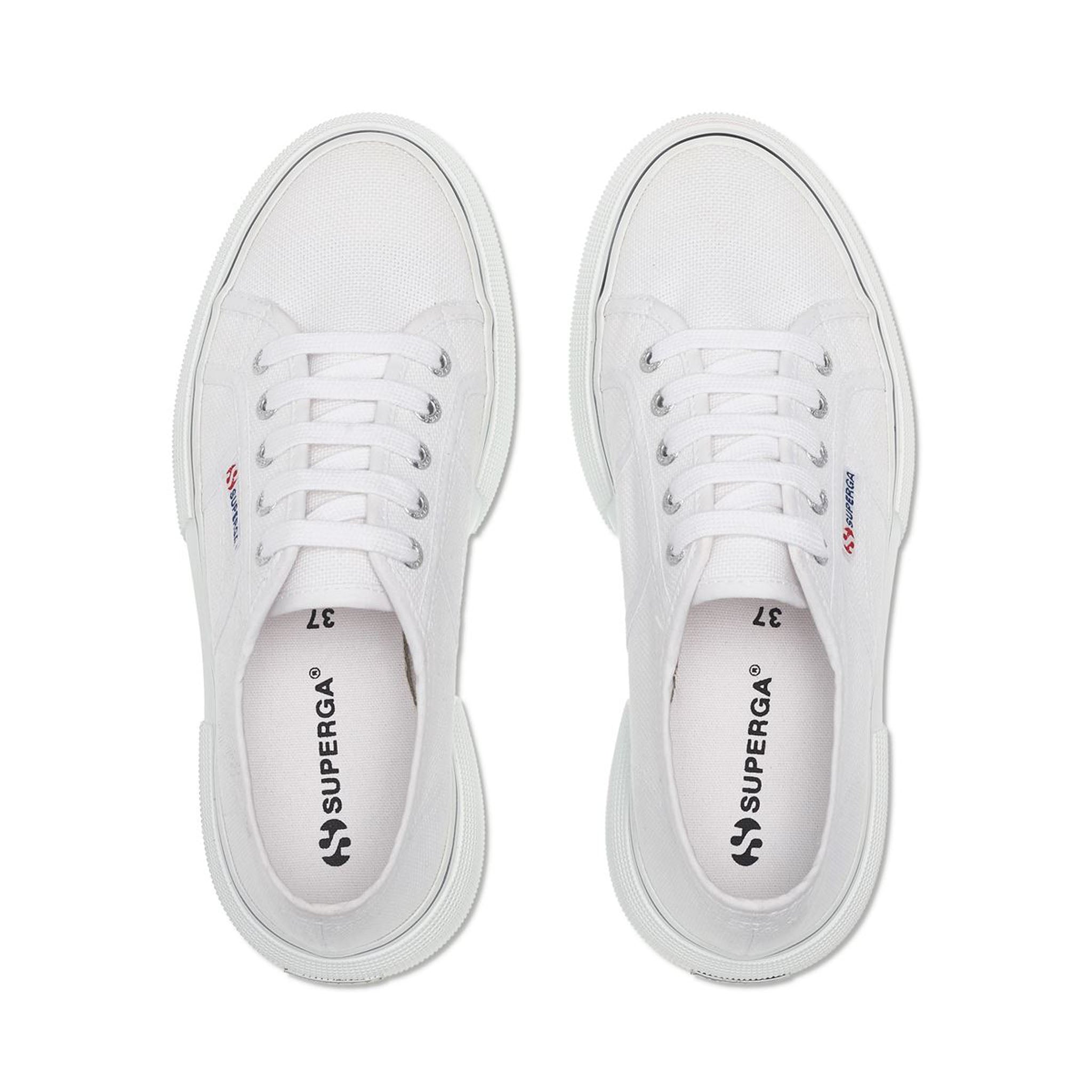 2287 Bubble Line Sneakers - White Black – Superga US