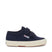 Superga 2750 Kids Cotjstrap Classic Sneakers - Navy. Side view.