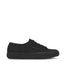 Superga 2750 Cotu Classic Sneakers - Total Black. Side view.