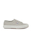 Superga 2750 Cotu Classic Sneakers - Grey Sand Avorio. Side view.