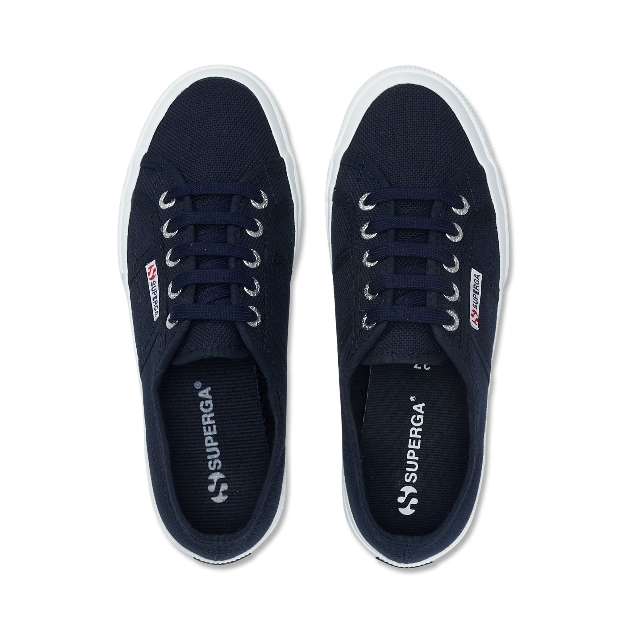 Blue sale superga platform