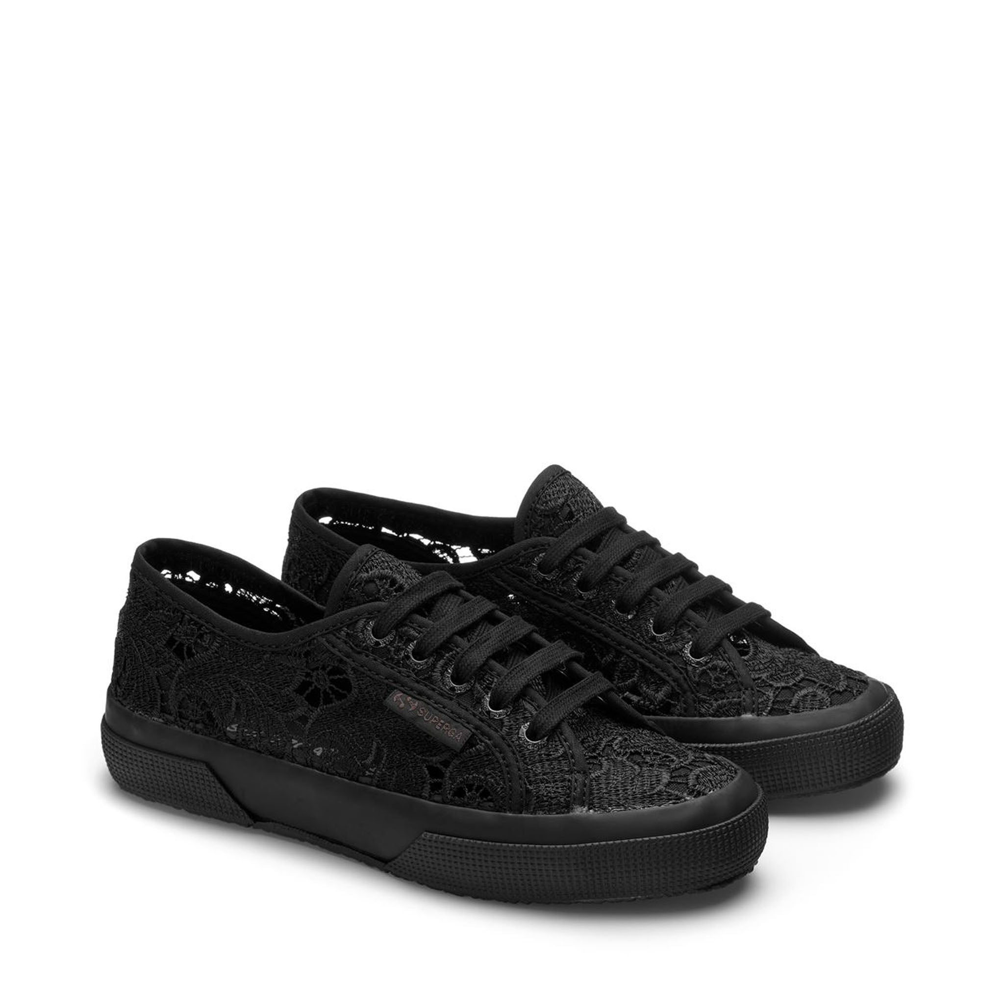 Superga black outlet espadrilles